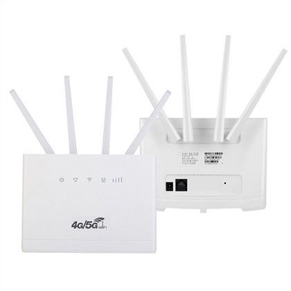 CPE WIFI router antennákkal és SIM kártyafoglalattal